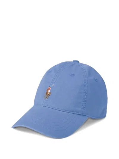 Polo Ralph Lauren Baseballkappe Mit Polo Pony-stickerei In Blue