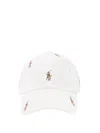 Polo Ralph Lauren Hat Accessories In Carmel Pink Seersucker