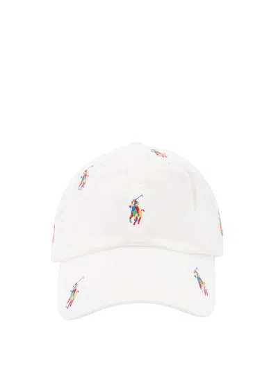 Polo Ralph Lauren Hat Accessories In Carmel Pink Seersucker