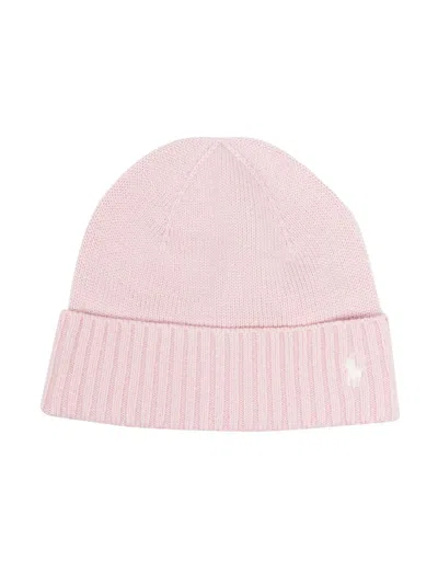 Polo Ralph Lauren Kids' Polo Pony-embroidered Beanie In Pink