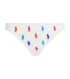 Polo Ralph Lauren Polo Pony-embroidered Bikini Bottoms