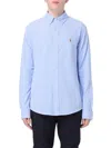 Polo Ralph Lauren "oxford Custom" Shirt In Blue