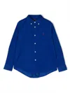 Polo Ralph Lauren Polo Pony-embroidered Corduroy Shirt In Blue