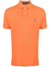 Polo Ralph Lauren T-shirt Collared Short Sleeves In 橘色