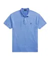 Polo Ralph Lauren Polo Pony-embroidered Cotton Polo Shirt In Blue