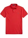 Polo Ralph Lauren Classic Fit Mesh Polo Shirt In Rot
