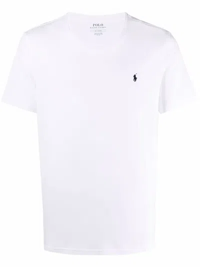 Polo Ralph Lauren Polo Pony-embroidered Cotton T-shirt In White