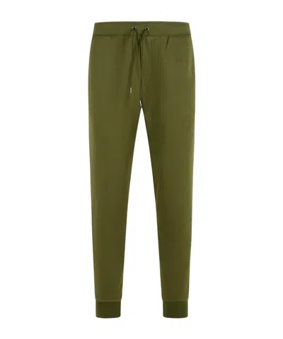 Polo Ralph Lauren Polo Pony-embroidered Drawstring Pants In Green