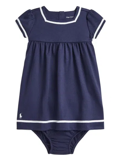 POLO RALPH LAUREN POLO PONY-EMBROIDERED DRESS