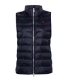 Polo Ralph Lauren Polo Pony-embroidered Gilet In Black