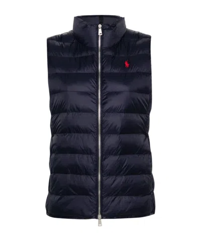 Polo Ralph Lauren Polo Pony-embroidered Gilet In Black