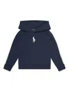 Polo Ralph Lauren Polo Pony-embroidered Hoodie In Blue