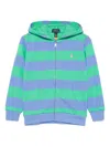 Polo Ralph Lauren Polo Pony-embroidered Hoodie In Blue