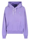 Polo Ralph Lauren Polo Pony-embroidered Hoodie In Purple