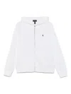 Polo Ralph Lauren Polo Pony-embroidered Hoodie In White