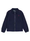 Polo Ralph Lauren Polo Pony-embroidered Jacket In Blue