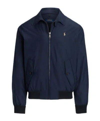 Polo Ralph Lauren Polo Pony-embroidered Jacket In Navy Blue
