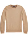 Polo Ralph Lauren Mesh-knit Cotton Sweater In Neutrals