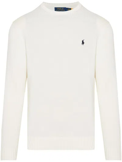 Polo Ralph Lauren Polo Pony-embroidered Jumper In White