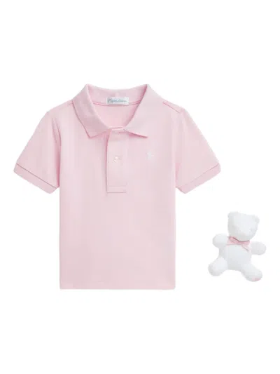 Polo Ralph Lauren Babies' Polo Pony-embroidered Polo Set