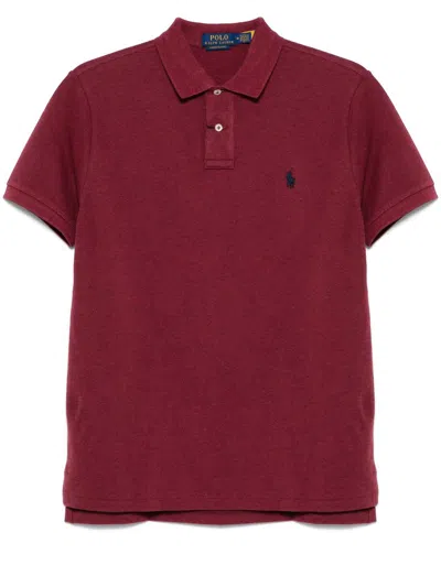 Polo Ralph Lauren Polo Pony-motif Polo Shirt In Red