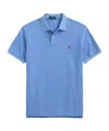 Polo Ralph Lauren Polo Pony-embroidered Cotton Polo Shirt In Blue