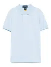 Polo Ralph Lauren Polo Pony-embroidered Polo Shirt In Blue