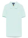 Polo Ralph Lauren Polo Pony-embroidered Polo Shirt In Blue