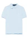 Polo Ralph Lauren Polo Pony-embroidered Polo Shirt In Blue