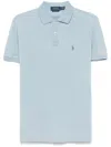 Polo Ralph Lauren Polo Pony-embroidered Polo Shirt In Blue
