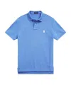 Polo Ralph Lauren Polo Pony-embroidered Piqué Polo Shirt In Blue