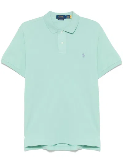 Polo Ralph Lauren Polo Pony-embroidered Polo Shirt In Green