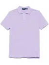 Polo Ralph Lauren Polo Pony-embroidered Polo Shirt In Purple