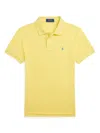 Polo Ralph Lauren Polo Pony-embroidered Polo Shirt In Yellow