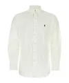 Polo Ralph Lauren Camicia In Cotone Bianco Uomo In White
