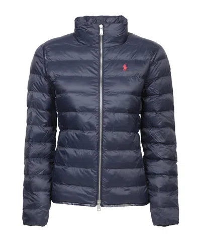 Polo Ralph Lauren Polo Pony-embroidered Puffer Jacket In Black
