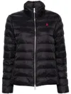 Polo Ralph Lauren Polo Pony-embroidered Puffer Jacket In Schwarz