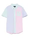 Polo Ralph Lauren Polo Pony-embroidered Shirt In Blue