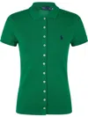 Polo Ralph Lauren Polo-pony Embroidered Shirt In Green