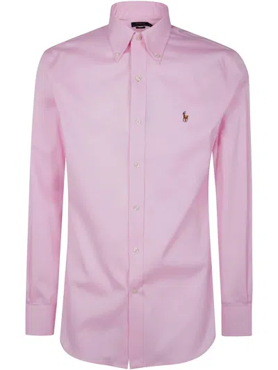Polo Ralph Lauren Polo Pony-embroidered Shirt In Pink