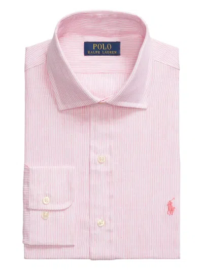 Polo Ralph Lauren Polo Pony-embroidered Shirt In Pink