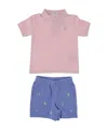 Polo Ralph Lauren Two-piece Outfit Set In Pink