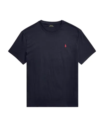 Polo Ralph Lauren Polo Pony-embroidered Short-sleeve T-shirt In Black
