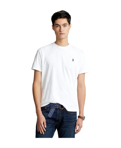 POLO RALPH LAUREN POLO RALPH LAUREN LOGO EMBROIDERED CREWNECK T-SHIRT