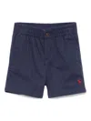 Polo Ralph Lauren Polo Pony-embroidered Shorts In Blue