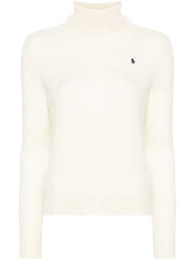 Polo Ralph Lauren Polo Pony-embroidered Sweater In Yellow