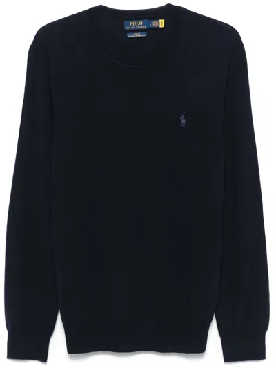 POLO RALPH LAUREN POLO PONY-EMBROIDERED SWEATER
