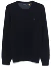 Polo Ralph Lauren Polo Pony Motif Sweater In Blue