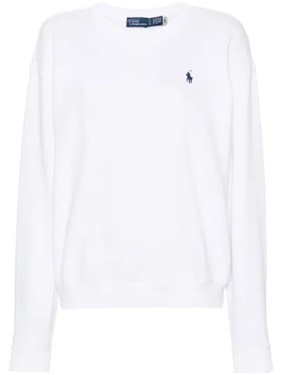 POLO RALPH LAUREN POLO PONY-EMBROIDERED SWEATER