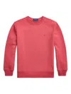 Polo Ralph Lauren Polo Pony-embroidered Sweatshirt In Red